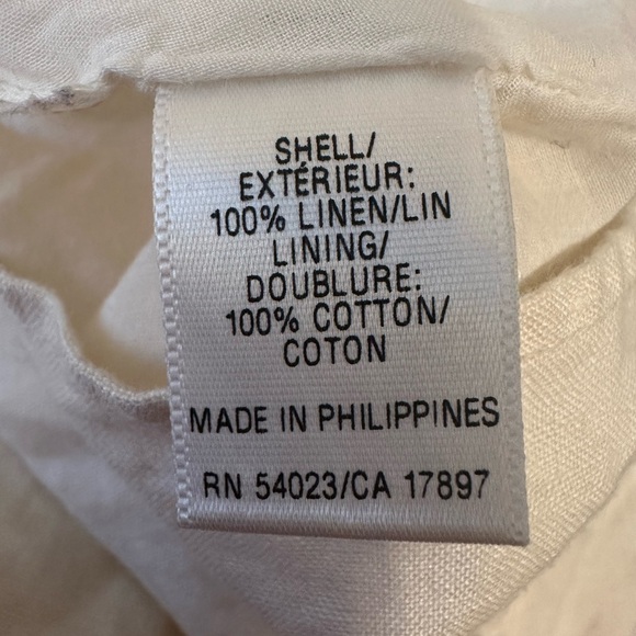 Vintage Old Navy Cream Baby Doll Dress - Picture 3 of 4